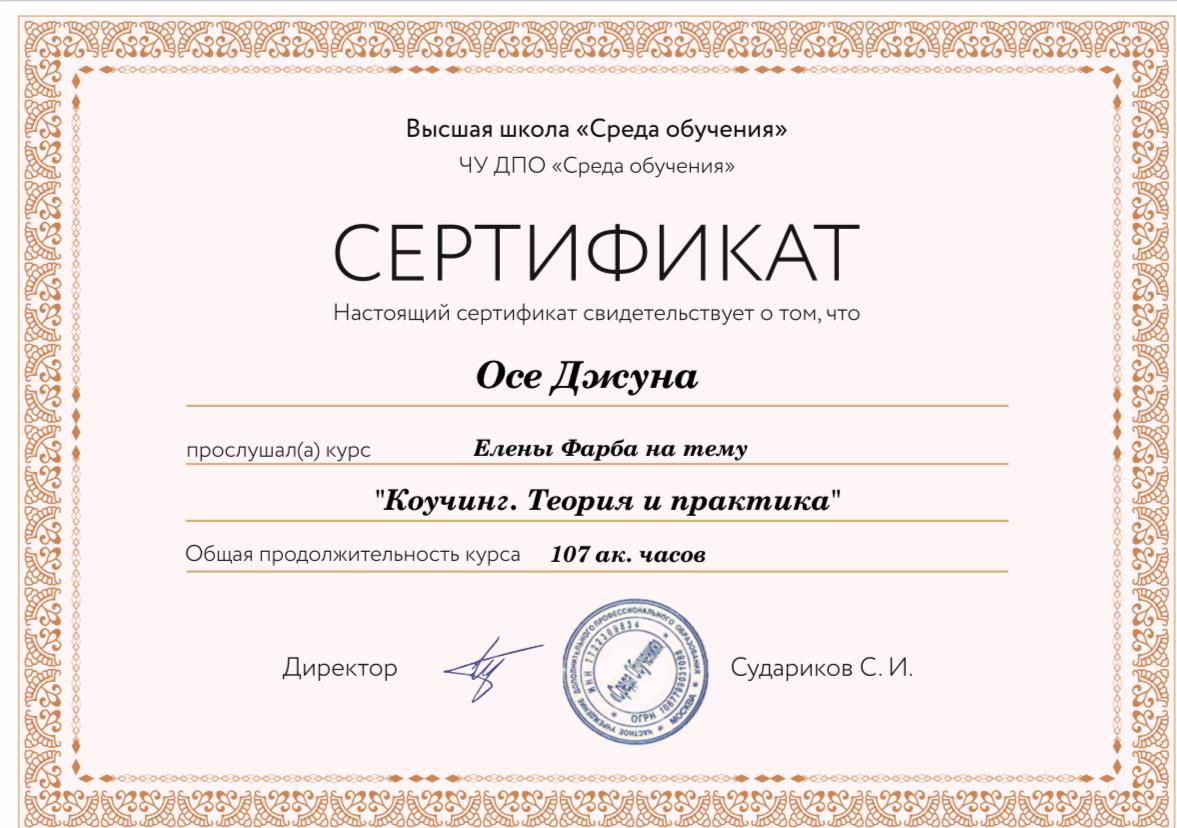 ДИПЛОМЫ, СЕРТИФИКАТЫ