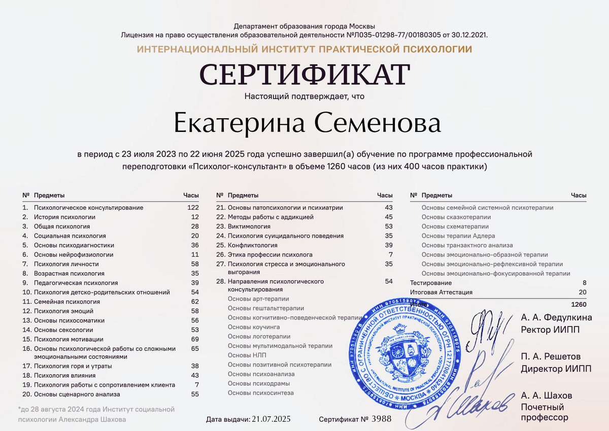 ДИПЛОМЫ, СЕРТИФИКАТЫ