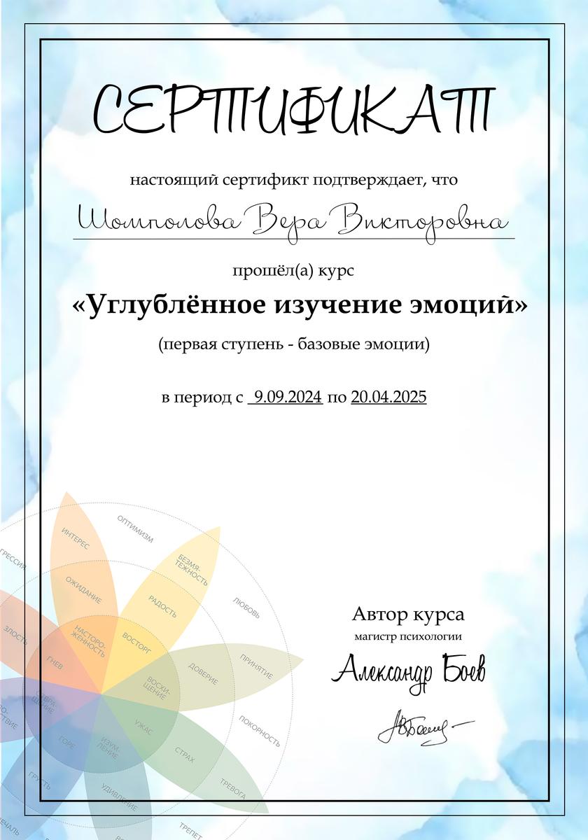 ДИПЛОМЫ, СЕРТИФИКАТЫ