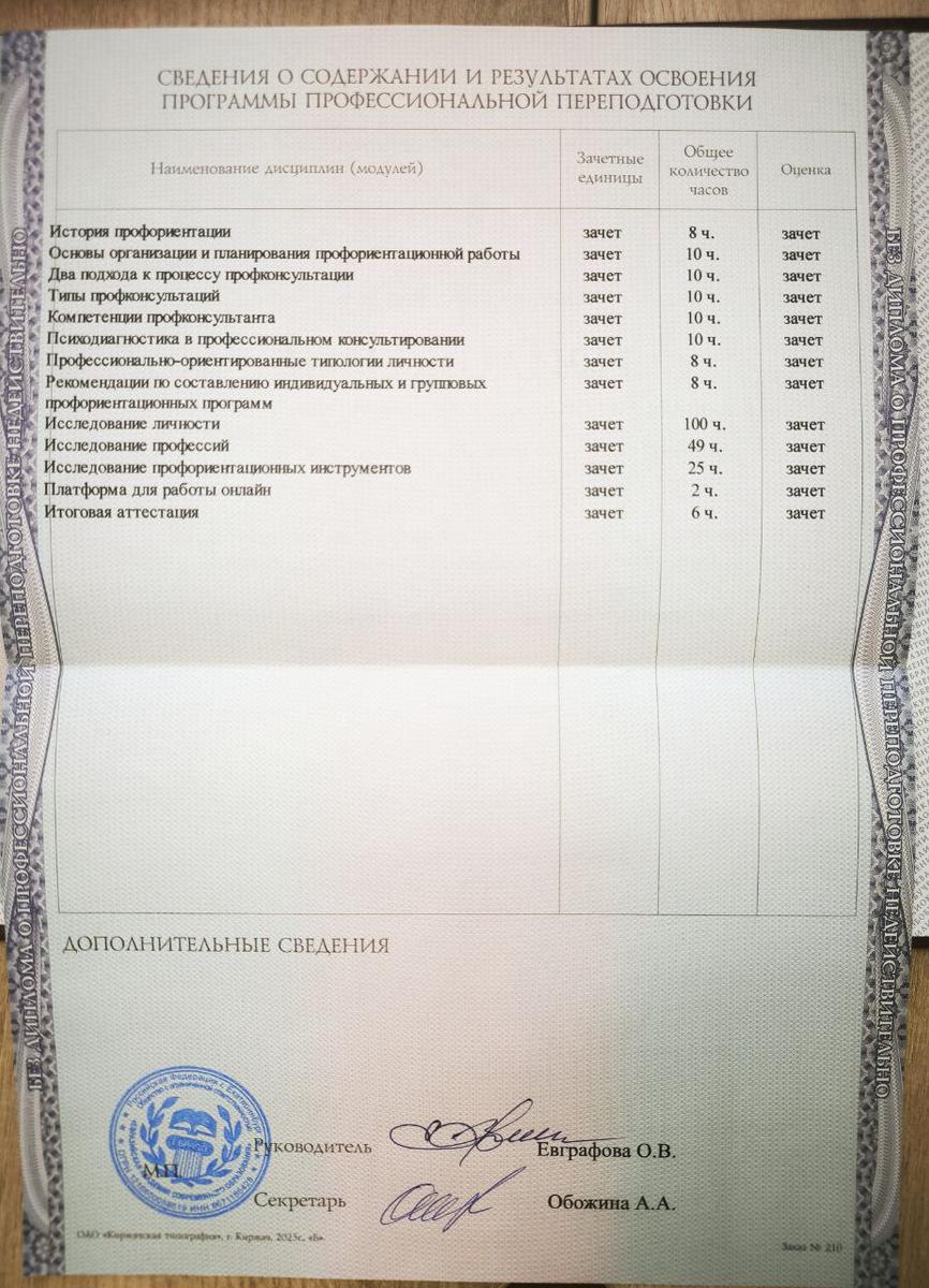 ДИПЛОМЫ, СЕРТИФИКАТЫ