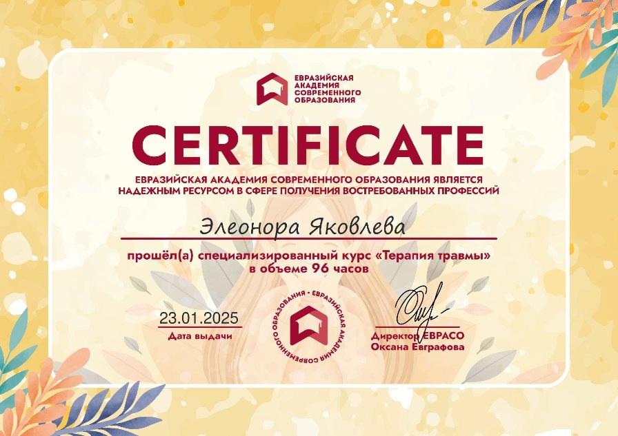 ДИПЛОМЫ, СЕРТИФИКАТЫ