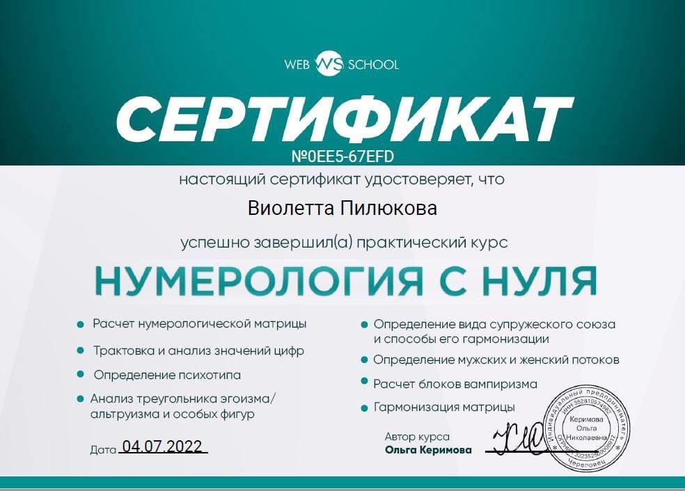 ДИПЛОМЫ, СЕРТИФИКАТЫ