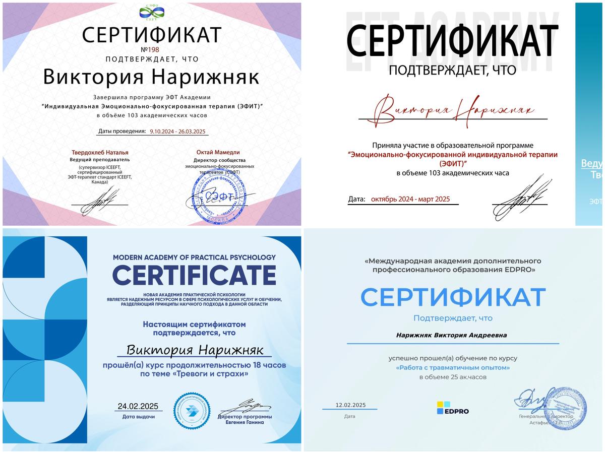 ДИПЛОМЫ, СЕРТИФИКАТЫ