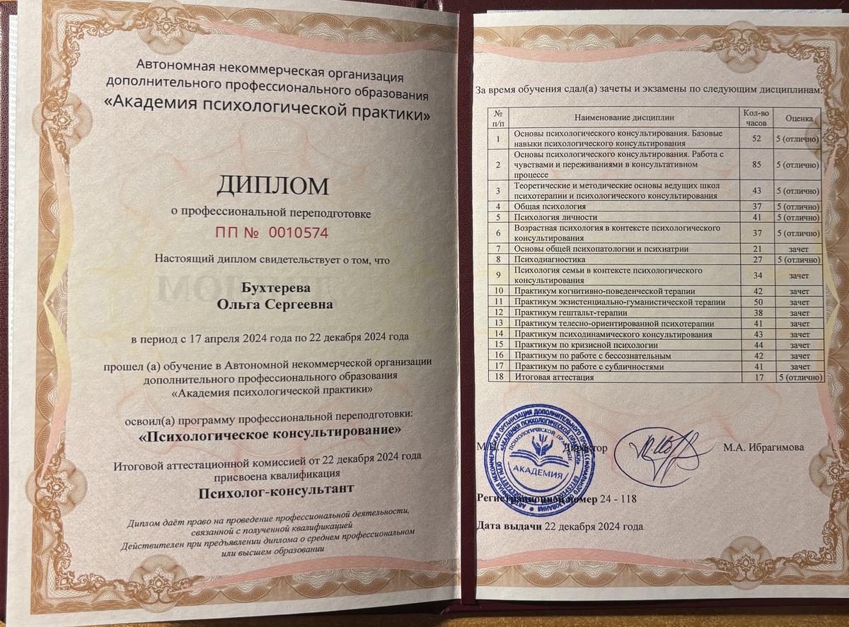 ДИПЛОМЫ, СЕРТИФИКАТЫ