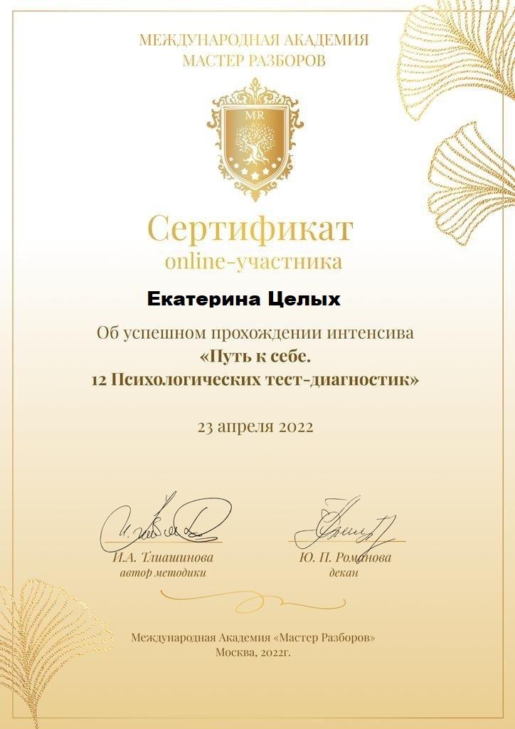 ДИПЛОМЫ, СЕРТИФИКАТЫ