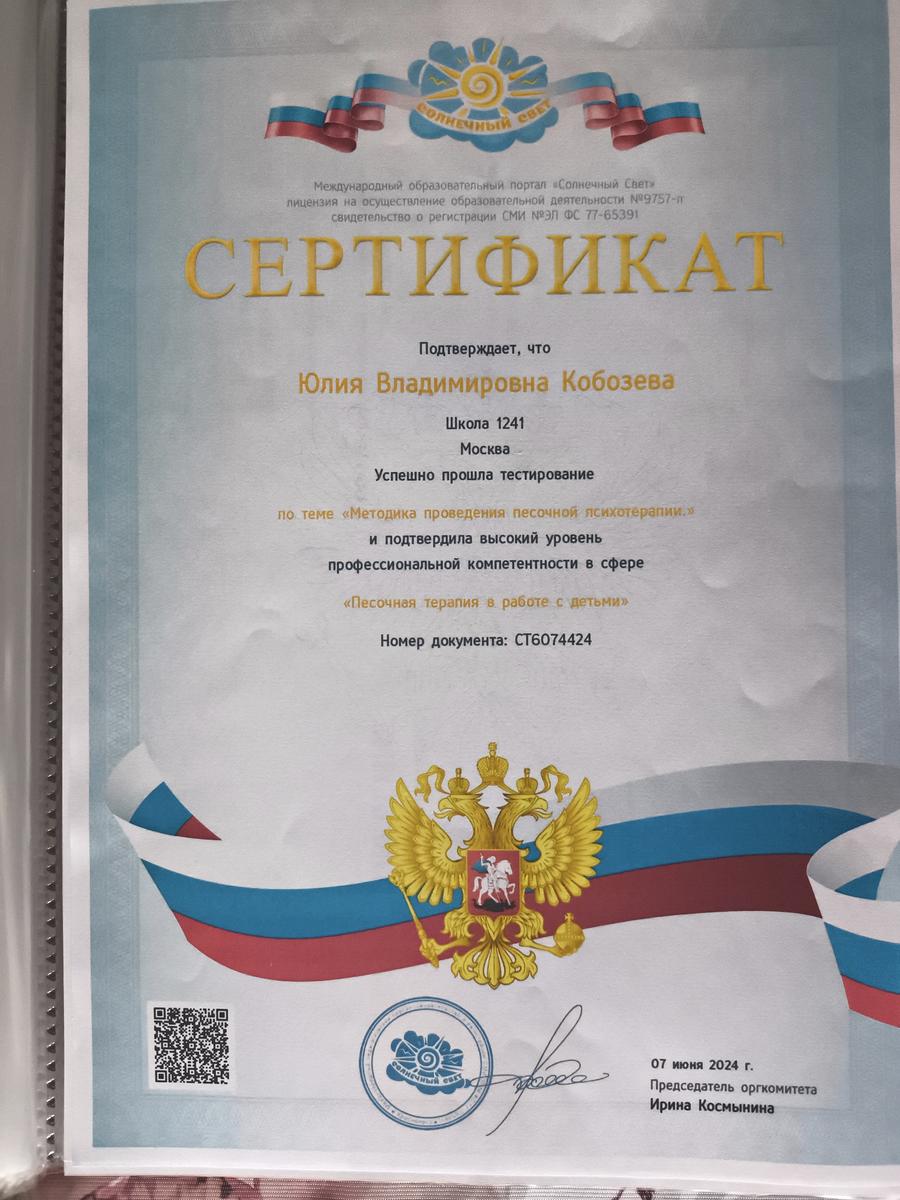 ДИПЛОМЫ, СЕРТИФИКАТЫ