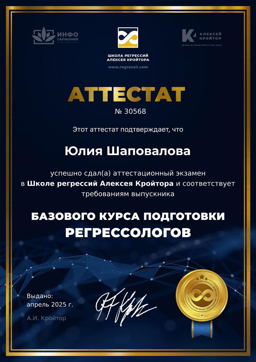 ДИПЛОМЫ, СЕРТИФИКАТЫ